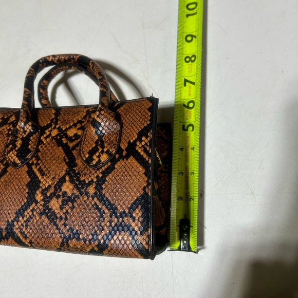Copper Snake Print Crossbody Bag/Mini Purse - Picture 9 of 10